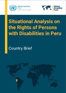 Cover of brief situational analysis Peru