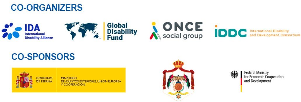 Logos of organizers and sponsors