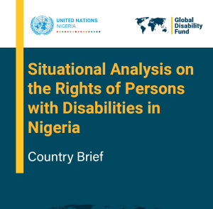 Situational Analysis on the Rights of persons with disabilities in Nigeria