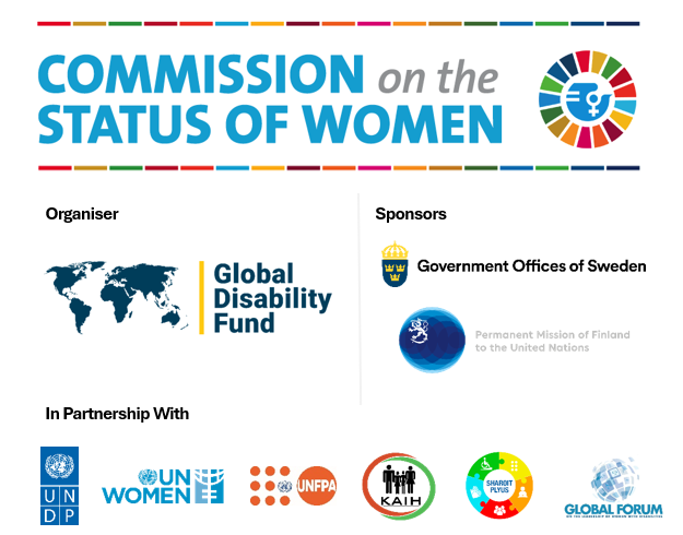Logos of CSW70, GDF and others