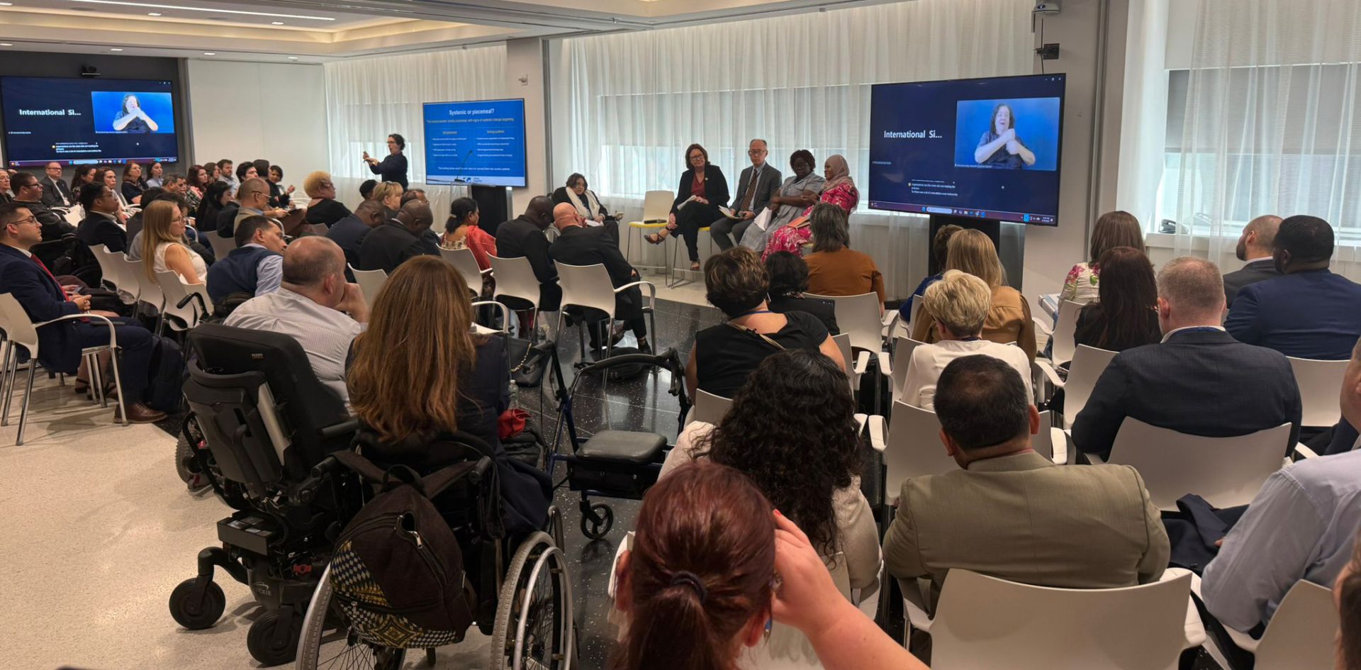 General Take of the GDF side event at the Canada mission to the UN during COSP19