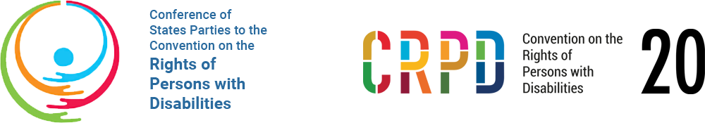CRPD20 and COSP19 logos